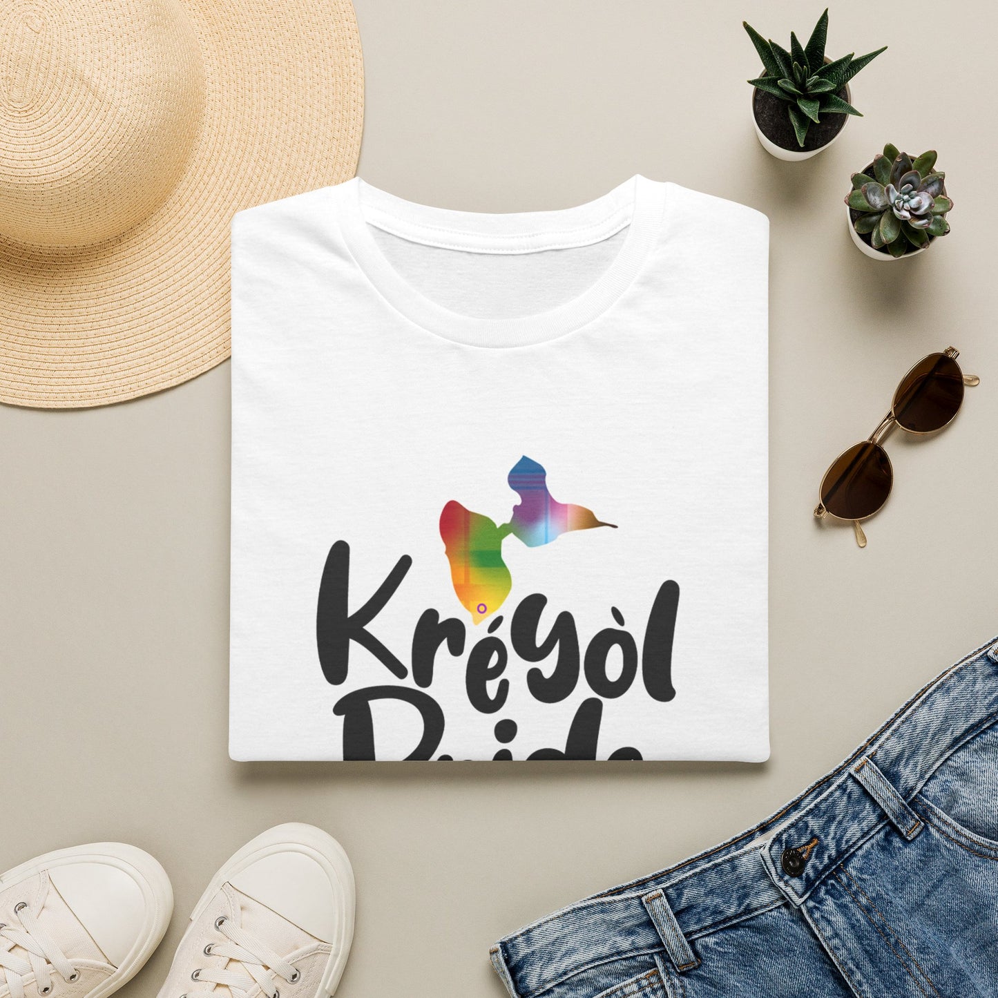 T-shirt Officiel KRÉYÒL PRIDE