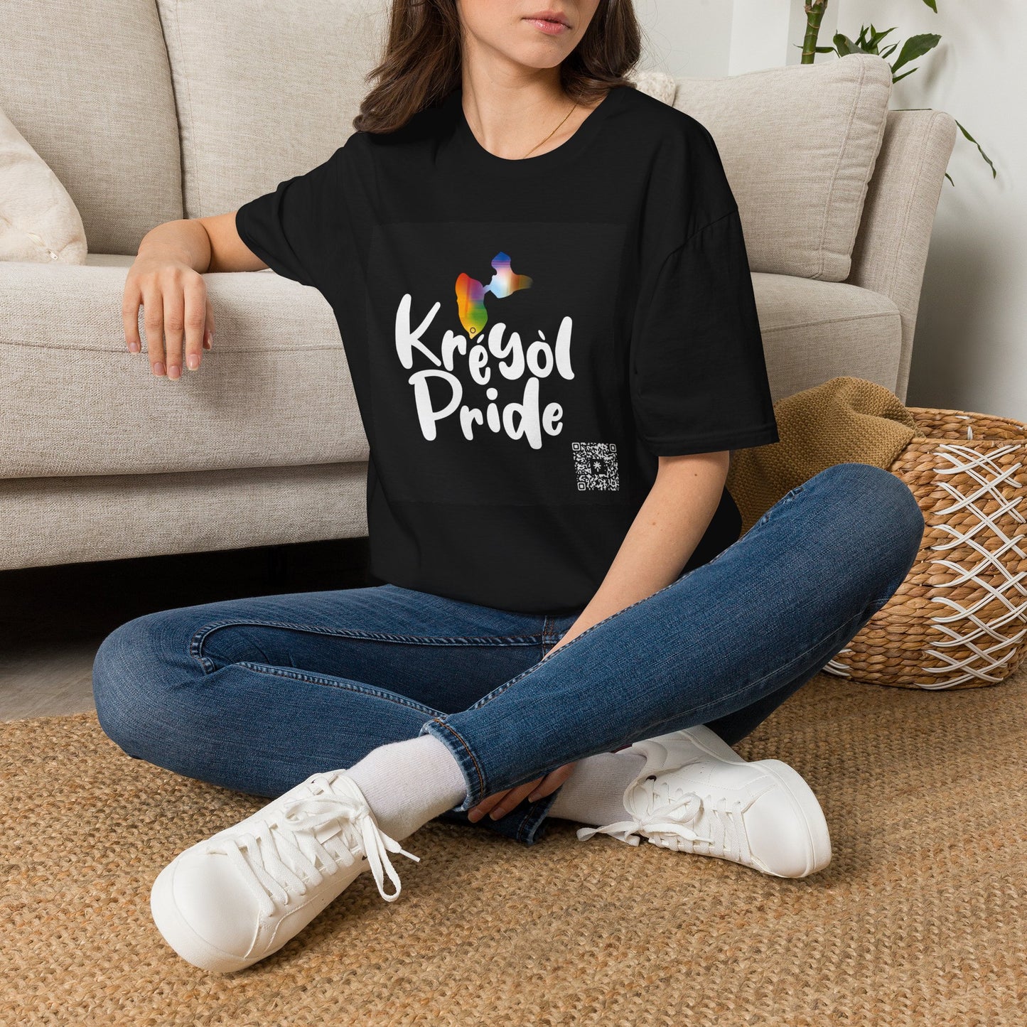 T-shirt Officiel KRÉYÒL PRIDE