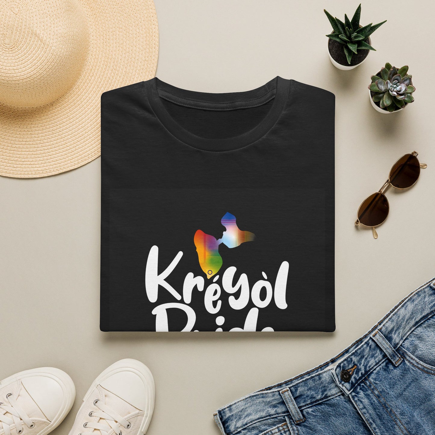 T-shirt Officiel KRÉYÒL PRIDE